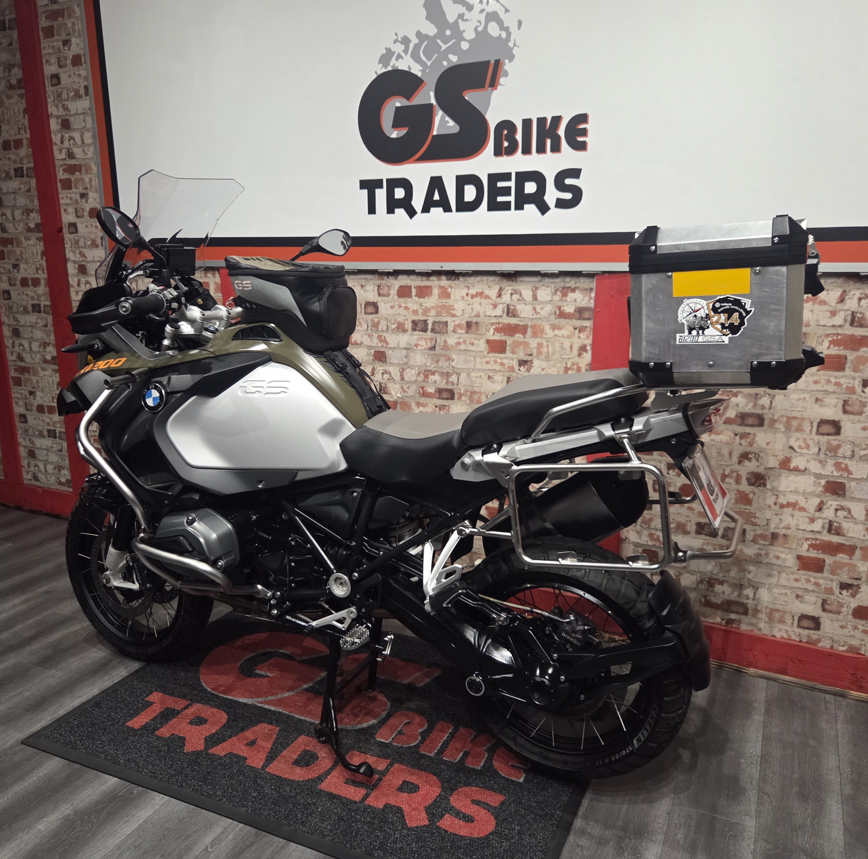 ARRIVING SOON - 2015 BMW GSA 1200, KALAMATA, 43700km, BMW top box — photo 3